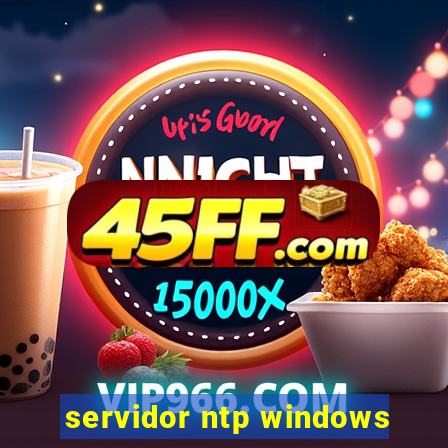 servidor ntp windows
